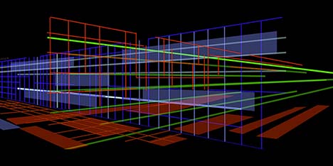 black perspective image